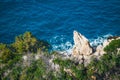 Coast near Agios Nikolaos on Crete, Greece Royalty Free Stock Photo