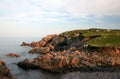 Rocky Coast in Nova Scotia Royalty Free Stock Photo