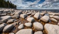 rocky coast of the Pakri Peninsula Gulf of Finland