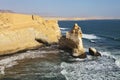 Rocky coast, Paracas, Peru