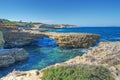 Rocky coast in Porto Torres