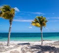 Sunny day on the Mexican caribbean coast