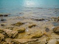 Rocky coast seascape in idylic ocean,Khao Laem Ya nation park thailand