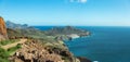 Rocky coast of Spain, natural Park of Cabo de Gato, Andalusia