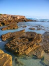 Rocky coast in Victoria, Australia Royalty Free Stock Photo