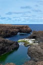 Buracona, small rocky bay in the island of Sal, Cape Verde