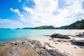 Rocky coastline on Ao Yon beach, Phuket