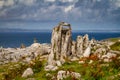 Rocky coastline of Burren area in County Clare. Ireland