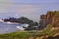 Cornish Coast Lands End UK Royalty Free Stock Photo