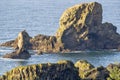 The Rocky Coastline of Oregon Royalty Free Stock Photo