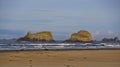 The Rocky Coastline of Oregon Royalty Free Stock Photo