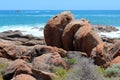 Rocky coastline Port Smith west Australia Royalty Free Stock Photo