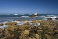 Rocky coastline of South Africa