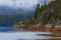 Rocky coastline on Vancouver Island