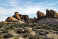Rocky desert landscape in Sierra Nevada Alabama Hills California Royalty Free Stock Photo