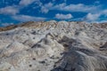 Rocky desert landscape in western Kazakhstan Royalty Free Stock Photo