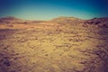 Rocky desert, the Sinai Peninsula, Egypt. Royalty Free Stock Photo