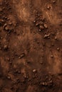 Rocky Dirt Field With Scattered Rocks Royalty Free Stock Photo