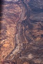 Rocky forms in the middle of the desert