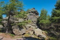 Rocky gate rocks, Izera Mountains, Poland