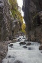 Rocky gorge partnachklamm, germany