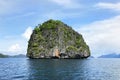 Rocky Granite Island in El Nido Palawan Philippines Royalty Free Stock Photo