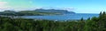 Rocky Harbour, Newfoundland, Canada. Panoramic View. Royalty Free Stock Photo