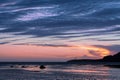 Rocky Harbour at sunset in Newfoundland