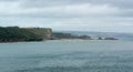 Rocky Headland Jutting into Sea