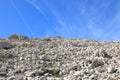 Hidden Beach in Vrsi, Croatia Royalty Free Stock Photo