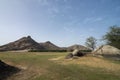 Rocky hillocks of Bera,Rajasthan,India