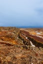 Rocky hills nordic landscape