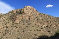 Rocky Hillside Along the Road Going Up Mt. Lemmon Royalty Free Stock Photo