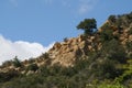 Rocky Hillside Royalty Free Stock Photo