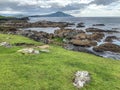 Rocky, jagged coast of Achill Island