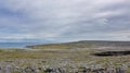 The rocky Burren on west coast of Ireland