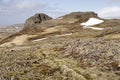 Rocky landscape in Iceland