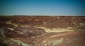 Rocky landscape at Sahara desert near Tchirozerine region, Agadez, Niger Royalty Free Stock Photo