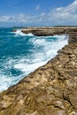 Rocky Limestone Coastline Devil's Bridge