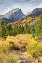 Rocky Mountain Park Road to Bear Lake Royalty Free Stock Photo