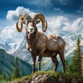 Rocky Mountain Bighorn Sheep