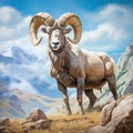 Rocky Mountain Bighorn Sheep