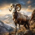 Rocky Mountain Bighorn Sheep