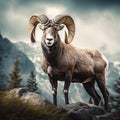 Rocky Mountain Bighorn Sheep