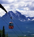 Rocky Mountain Gondola Ride Banff Alberta Canada Royalty Free Stock Photo