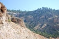 Rocky Mountain Landscape in the Bighorn Mountains, Wyoming Royalty Free Stock Photo