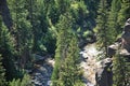 Rocky Mountain Landscape in the Bighorn Mountains, Wyoming Royalty Free Stock Photo