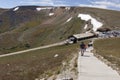 Rocky Mountain National Park - Huffers Hill - view down toward Alpine Visitor Center