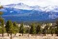 A majestic view of the Rocky Mountain National Park, Colorado, USA Royalty Free Stock Photo