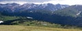 Rocky mountain national park panorama Royalty Free Stock Photo